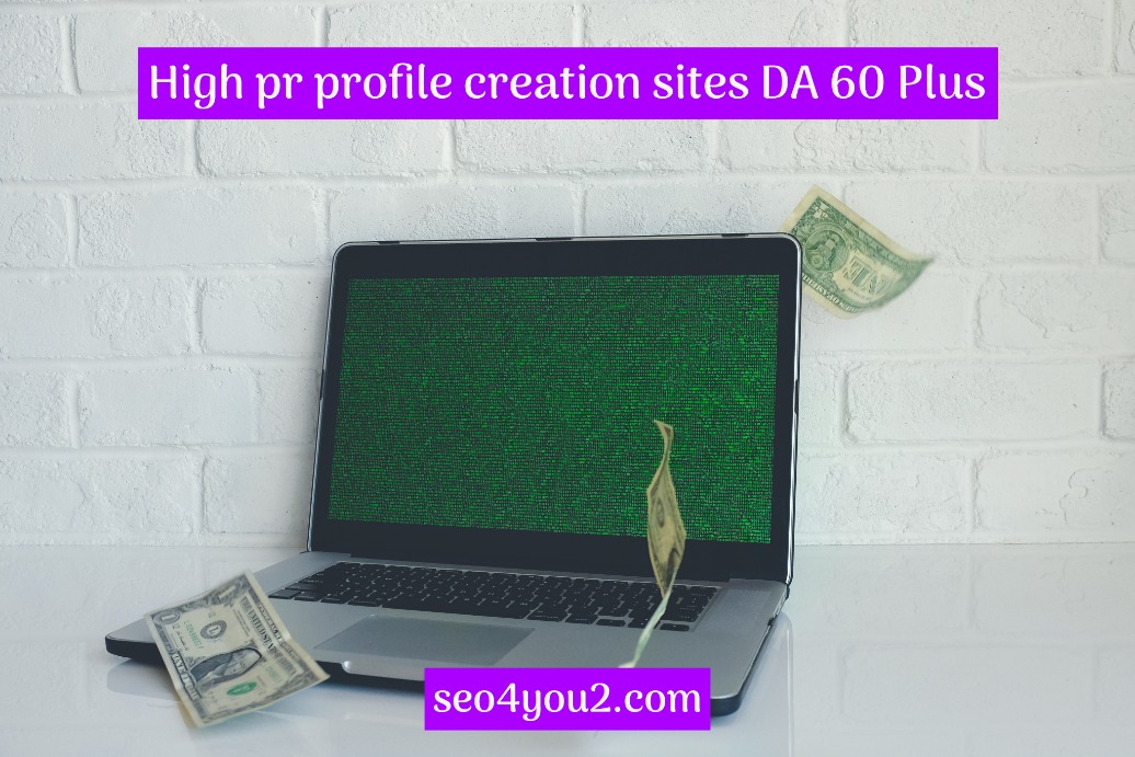 DA 60 Plus profile backlinks
